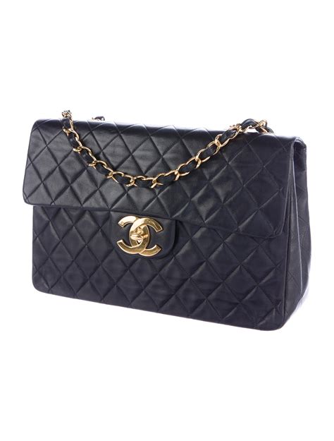 borsa chanel jumbo xl|Chanel maxi bags.